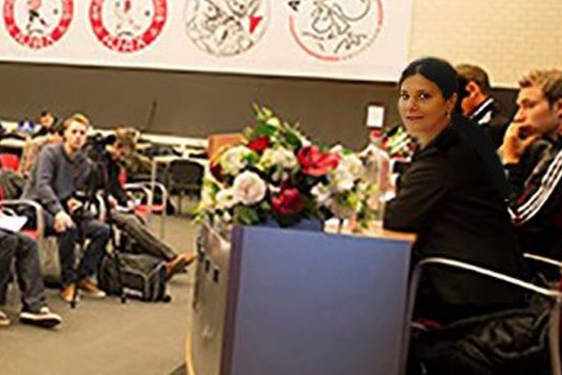 Conferentiefoto uit het oorspronkelijke Romtext-beeldarchief